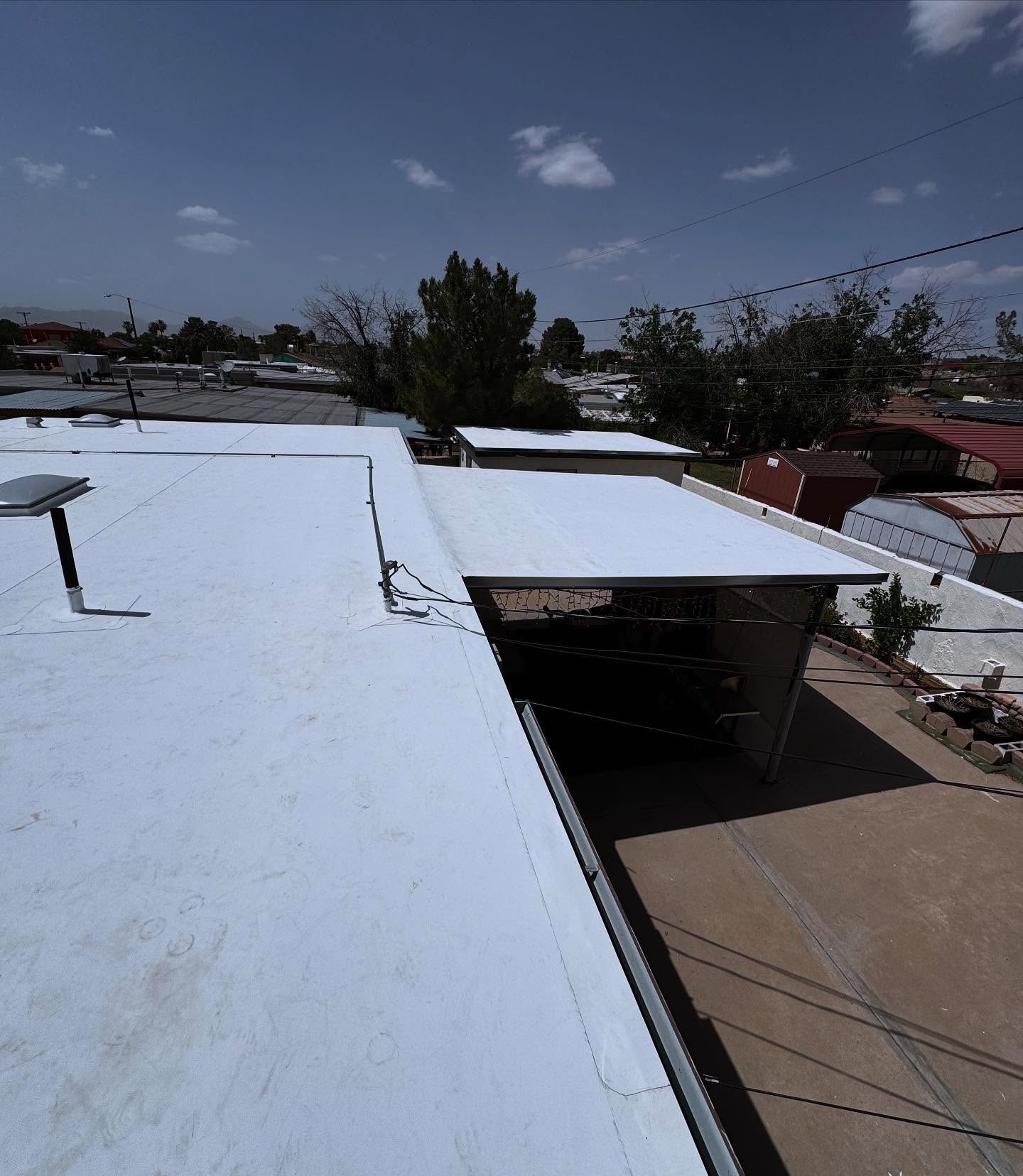 New roof installation on El Paso residential home